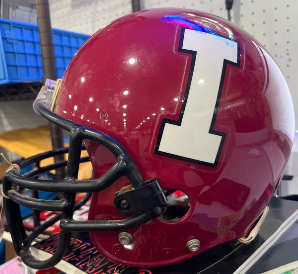 1996 Joe King Indiana University Game Used Football Helmet 1996 Joe King Indiana University Game Used Football Helmet