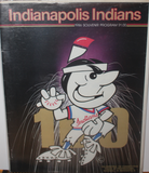 1986 Omaha Royals vs Indianapolis Indians Baseball Program