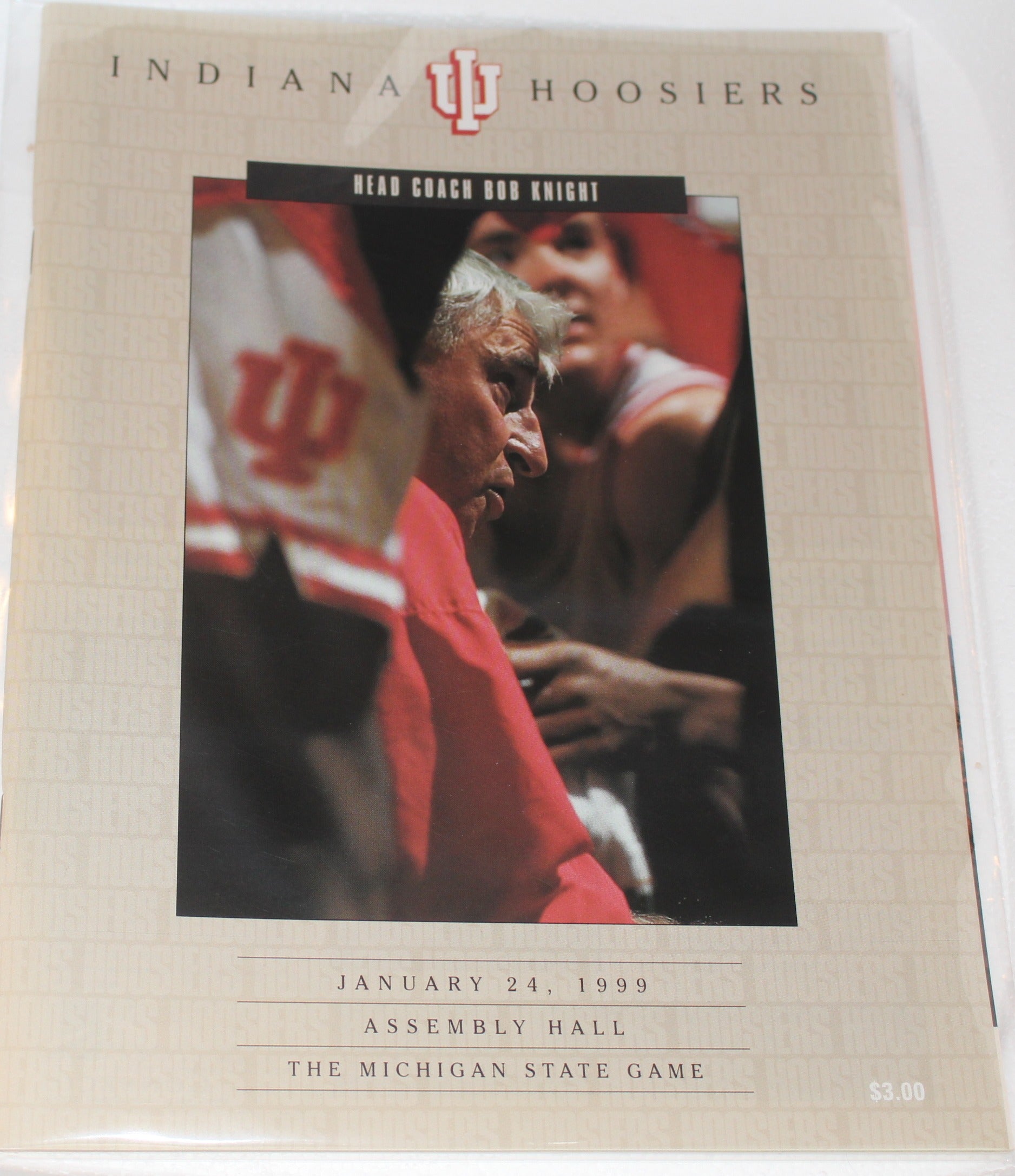 1999 Michigan State vs Indiana University Basketball Program