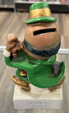 Vintage Notre Dame Leprechaun Bank