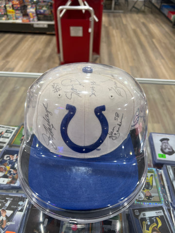 Indianapolis Colts Proline Authentic Autographed Hat Cap Jim Harbaugh
