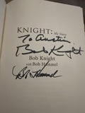 Bob Knight My Story Autographed HB Book