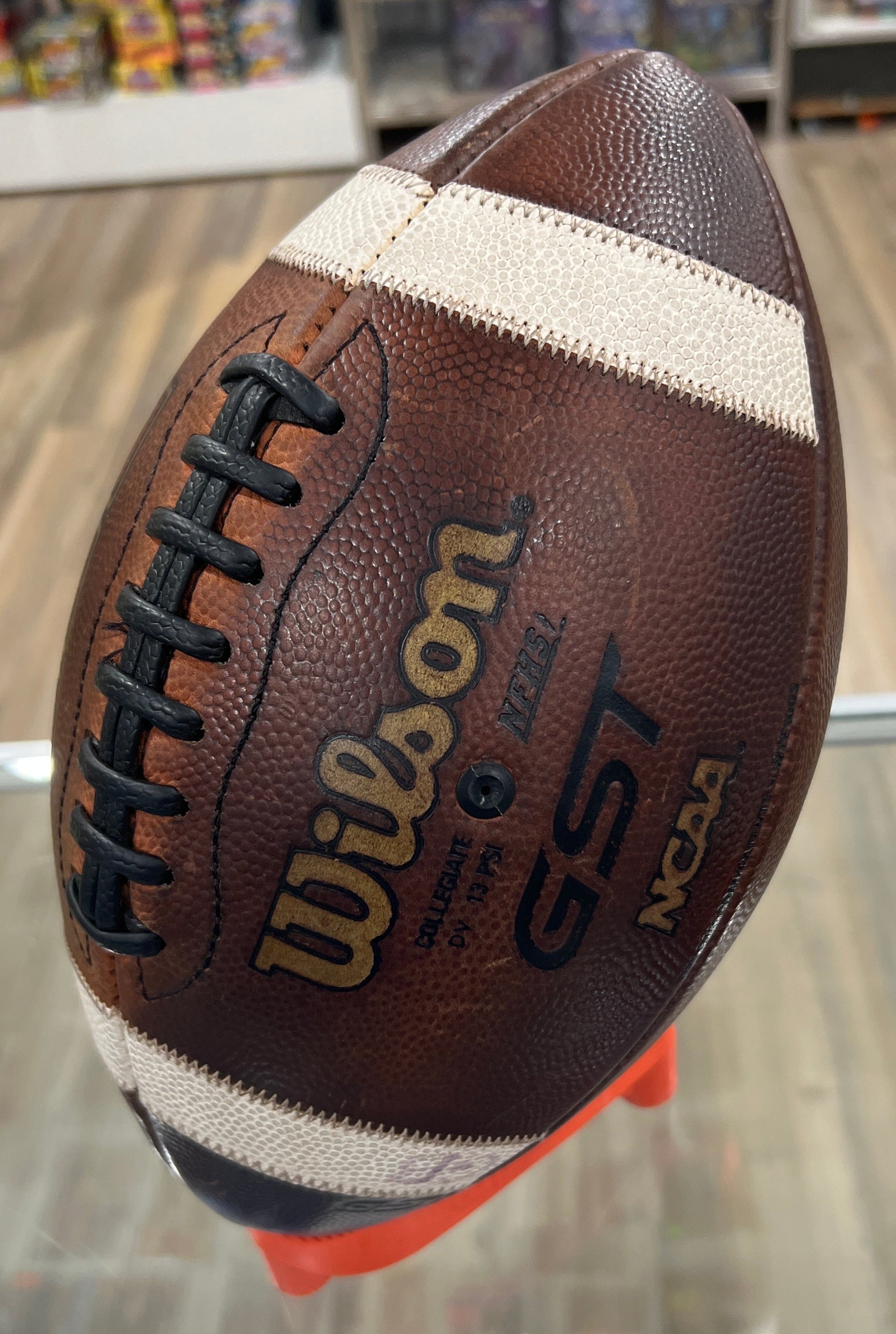Wilson GST Game Football - Official Size NFHS Approved