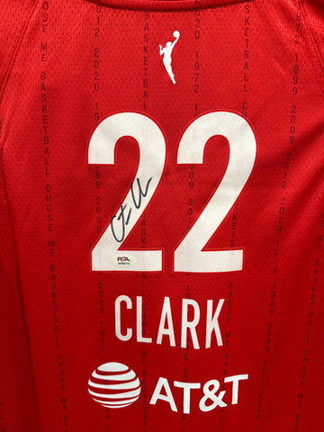 Caitlin Clark Indiana Fever Red Jersey, PSA/DNA w/tags