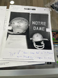 1966 Notre Dame Team Signed Riddell Helmet National Champions