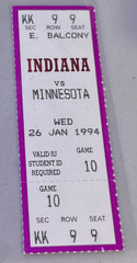 1994 Purdue vs Indiana Basketball Ticket