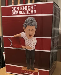 Bob Knight Chair Throw Bobblehead, New in Box