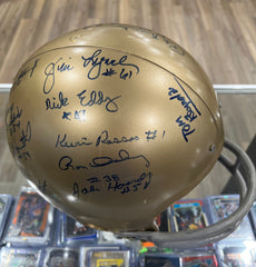 1966 Notre Dame Team Signed Riddell Helmet National Champions
