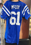 1997 Tony McCoy Game Used & Autographed Indianapolis Colts Game Used Jersey