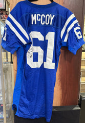 1997 Tony McCoy Game Used & Autographed Indianapolis Colts Game Used Jersey