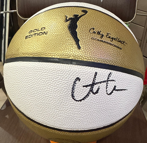 Caitlin Clark Autographed 2025 WNBA Gold Edition Basketball PSA/DNA