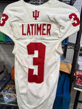 Cody Latimer Indiana University Game Used Football Jersey
