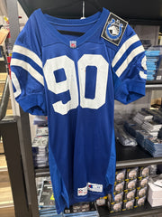 1992 Steve Entman Indianapolis Colts Game Used Football Jersey