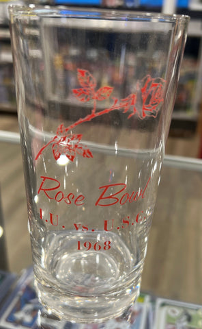 1968 Rose Bowl Glass IU vs USC