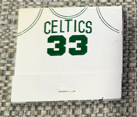 Larry Bird's Boston Connection Unused Book of Matches