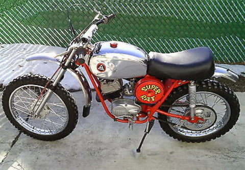 1971 Hodaka Super Rat Dirt Bike Motorcycle
