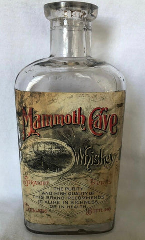 Antique Mammoth Cave Whiskey Bottle
