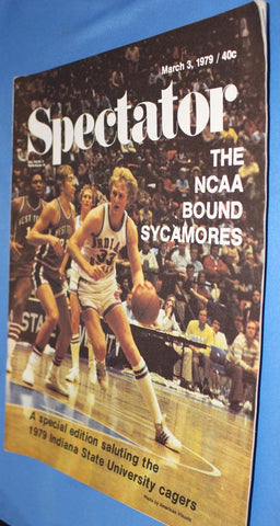 March 3, 1979 Indiana State Specator Magazine Featuring Larry Bird