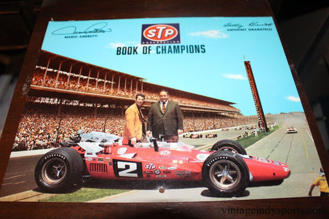1970 STP Book of Champions Racing Calendar