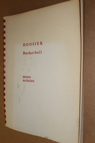 1970 Branch McCracken Hoosier Basketball Book