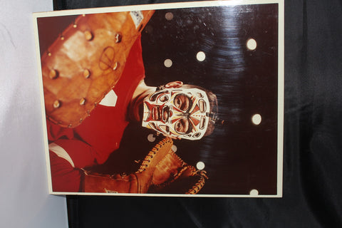 Vintage Indianapolis Chiefs 11x14 Goalie Hockey Promo Photo.