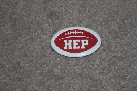 Indiana University "Hep" Pinback Button