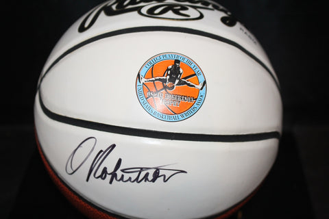 Oscar Robertson Autographed Mini Logo Basketball