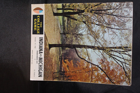 1968 Indiana vs Michigan Football Program, Indiana Homecoming