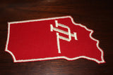 Indiana University Football Patch - Vintage Indy Sports