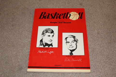Basketball According to Knight and Newell Oversized Paperback Book Volume II