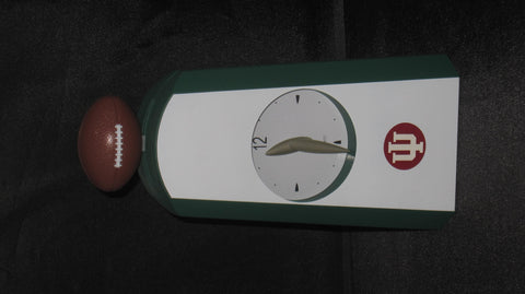 Indiana University Football Quartz Battery Operated Desk Clock