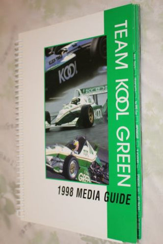 1998 Team Kool Green Media Guide, Dario Franchitti, Paul Tracy
