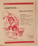 1985 NIT Indiana Vs. Marquette scorecard