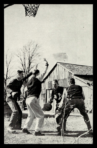 Indiana Basketball Hall of Fame Milan Postcard