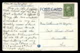 Vintage Richmond, Indiana Dennis Jr. High Postcard