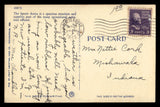 1945 Camp Atterbury Sports Arena Postcard