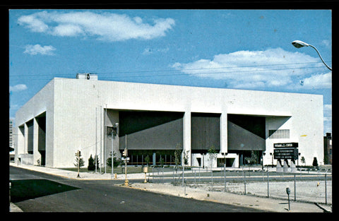 Vintage Indiana State Hulman Center Postcard