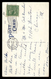 Vintage Logansport, Indiana HS Gymnasium Postcard