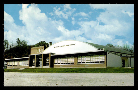 Vintage English-Sterling, Indiana HS Postcard