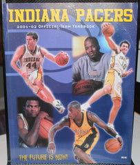 2001-02 Indiana Pacers NBA Basketball Team Yearbook