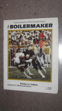 1986 PURDUE VS INDIANA FOOTBALL PROGRAM - Vintage Indy Sports
