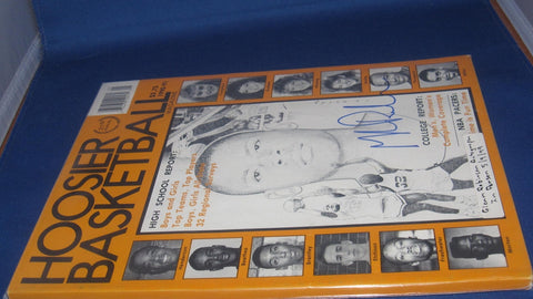 1990-91 HOOSIER BASKETBALL MAGAZINE, GLEN ROBINSON AUTOGRAPH