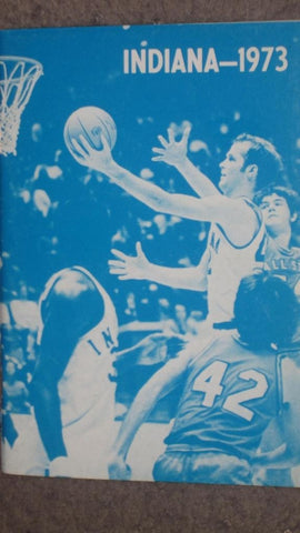 1973 INDIANA UNIVERSITY BASKETBALL MEDIA GUIDE