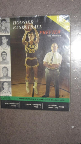 1969-70 HOOSIER BASKETBALL MAGAZINE guy