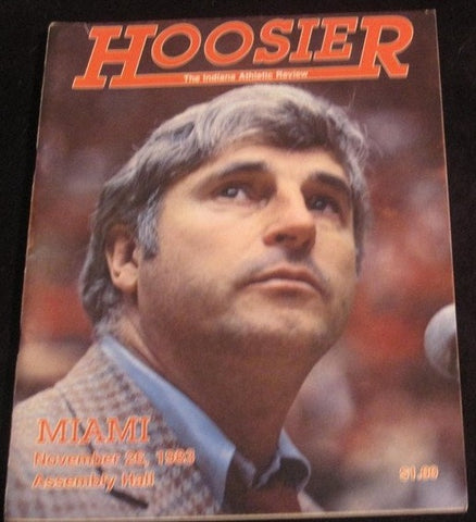 1983 Indiana University vs Miami Ohio Basketball Program