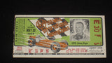 1959 Indianapolis 500 Ticket Stub - Vintage Indy Sports