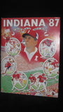 1987 Indiana University Football Media Guide - Vintage Indy Sports