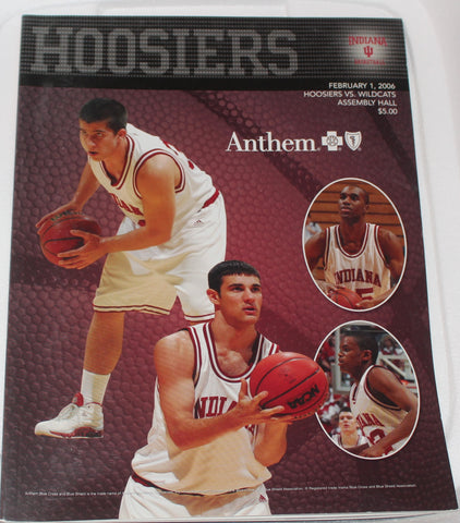 2006 Northwestern vs Indiana University Basketball Program