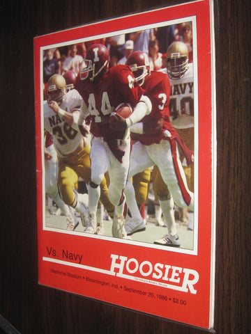 1980 Indiana University vs Iowa Football Program, Varsity Club Day