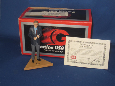 John Wooden Mini Gartlan Figurine, New in Box, with COA